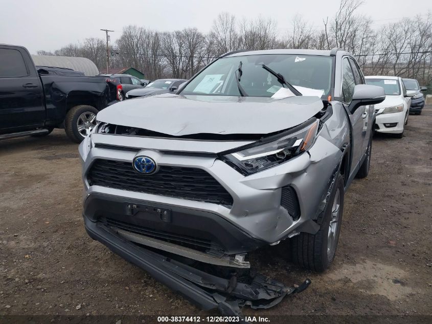 2022 TOYOTA RAV4 XLE - 4T3RWRFV3NU050956