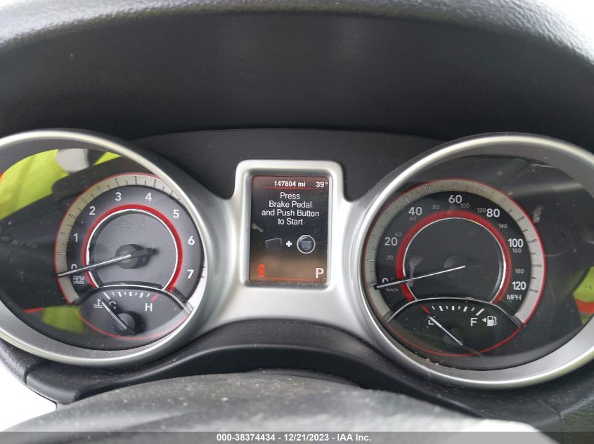 2013 DODGE JOURNEY SXT - 3C4PDCBG1DT581483