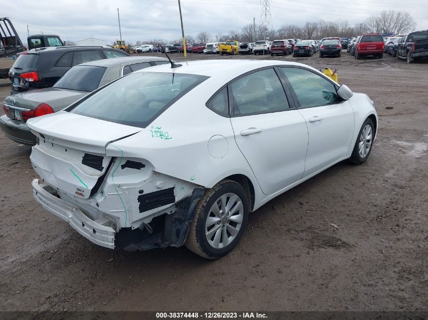 2014 DODGE DART SXT - 1C3CDFBB3ED859851
