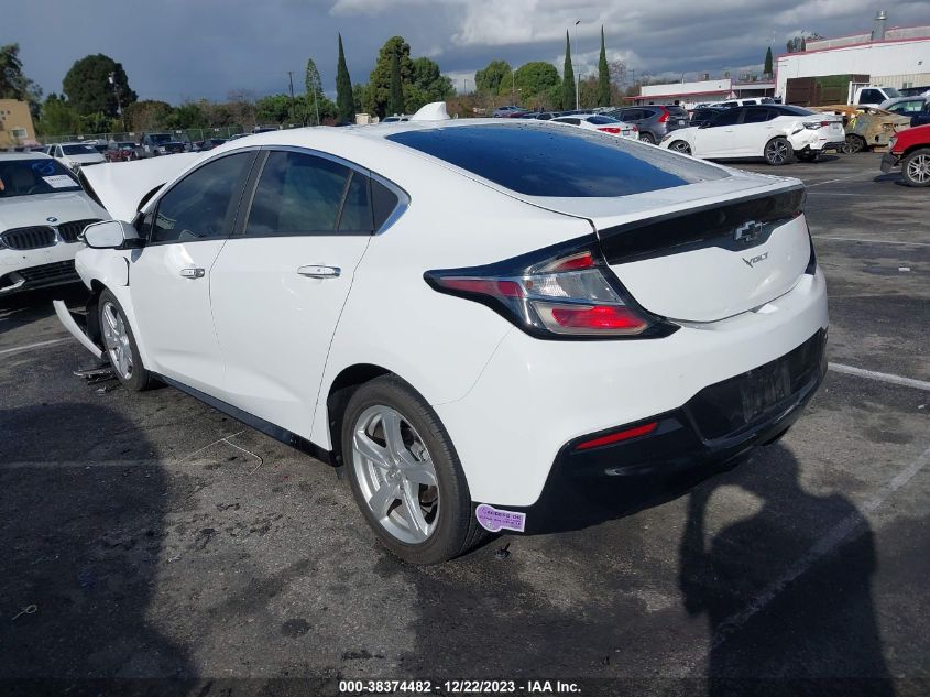 2019 CHEVROLET VOLT LT - 1G1RC6S55KU130127