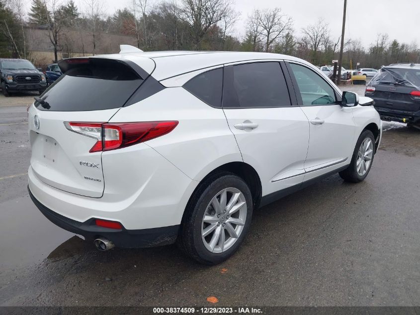 VIN 5J8TC2H30ML015361 2021 ACURA RDX STANDARD