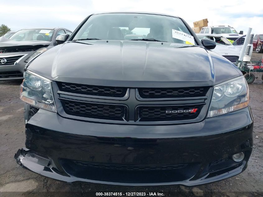 2013 DODGE AVENGER R/T - 1C3CDZBG9DN741941