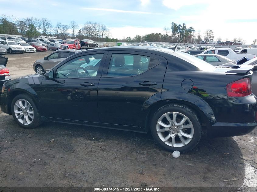 2013 DODGE AVENGER R/T - 1C3CDZBG9DN741941