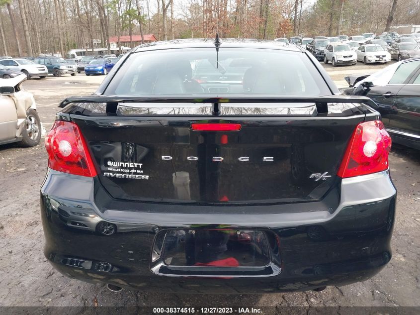 2013 DODGE AVENGER R/T - 1C3CDZBG9DN741941