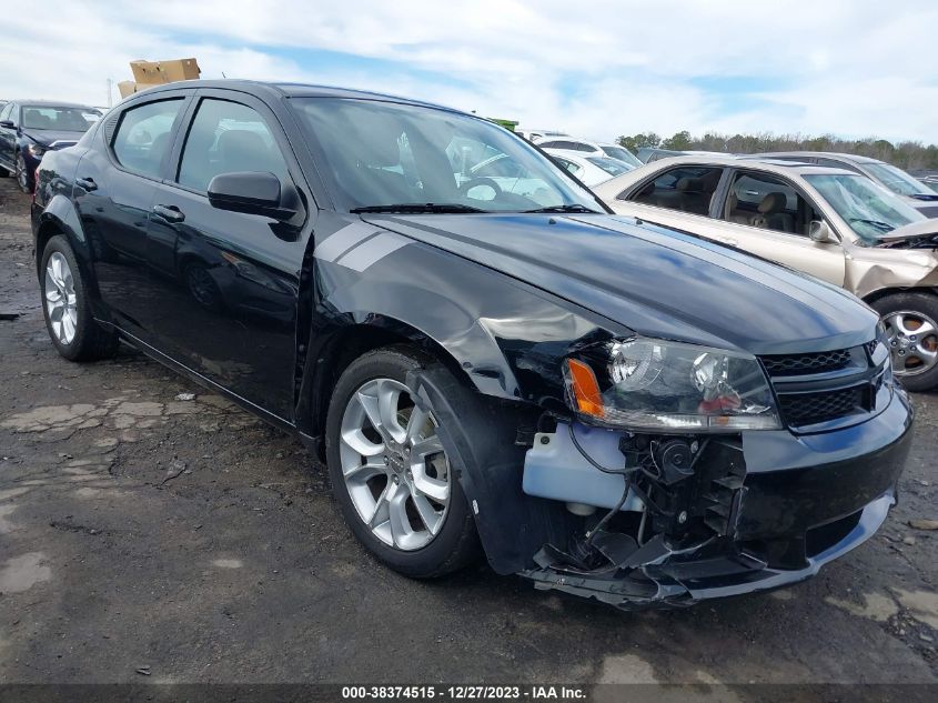 2013 DODGE AVENGER R/T - 1C3CDZBG9DN741941