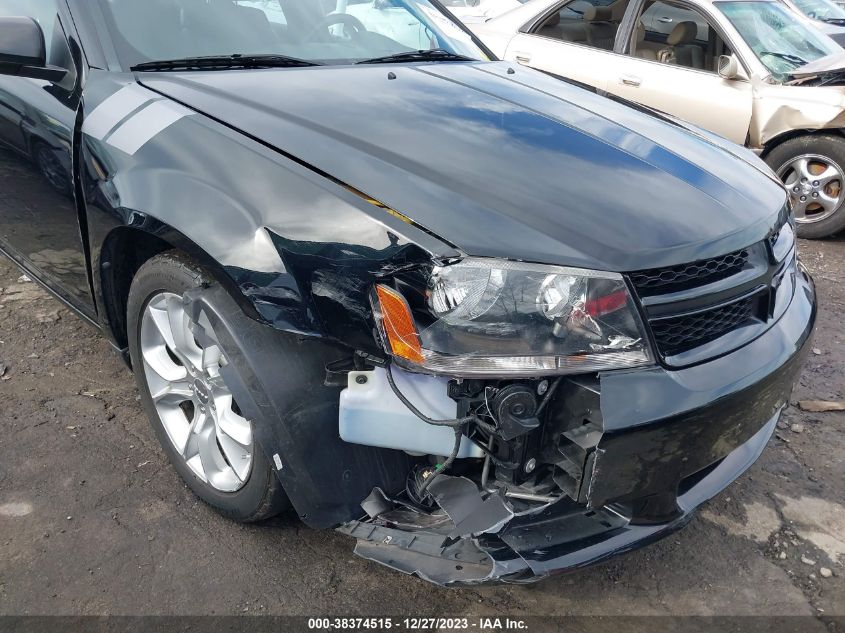 2013 DODGE AVENGER R/T - 1C3CDZBG9DN741941
