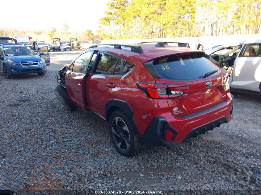 VIN 4S4GUHM65R3709286 2024 SUBARU CROSSTREK LIMITED