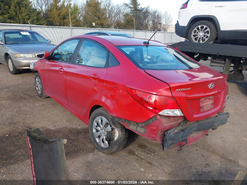 2017 HYUNDAI ACCENT SE - KMHCT4AE8HU272866