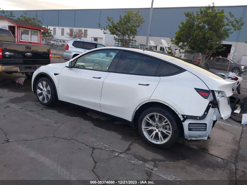 VIN 5YJYGDEE5MF060860 2021 TESLA MODEL Y LONG RANGE DUAL MOTOR ALL-WHEEL DRIVE