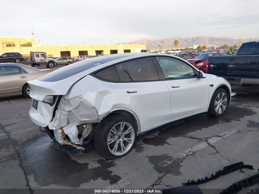 VIN 5YJYGDEE5MF060860 2021 TESLA MODEL Y LONG RANGE DUAL MOTOR ALL-WHEEL DRIVE