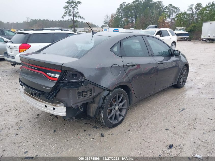2016 DODGE DART SXT - 1C3CDFBB0GD529961