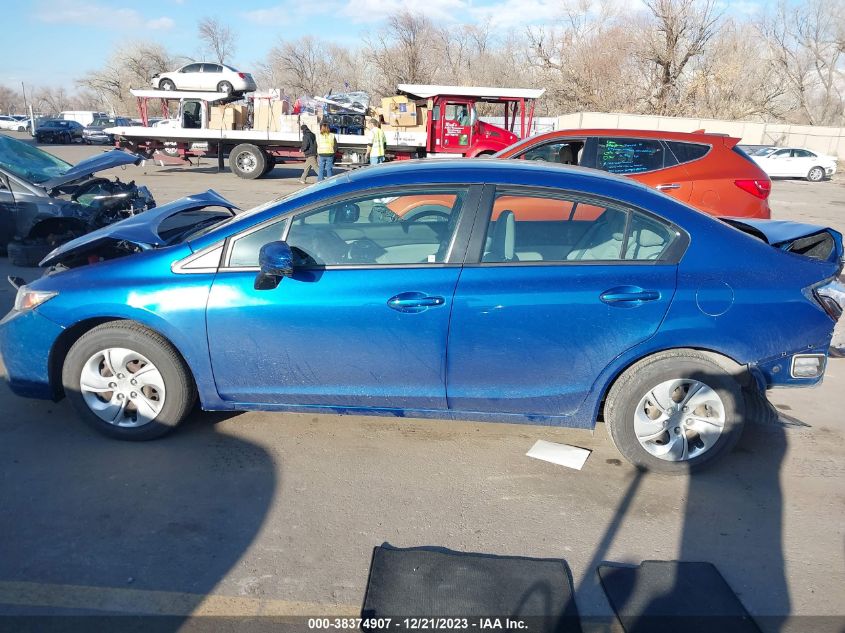 2014 HONDA CIVIC LX - 19XFB2F52EE247828