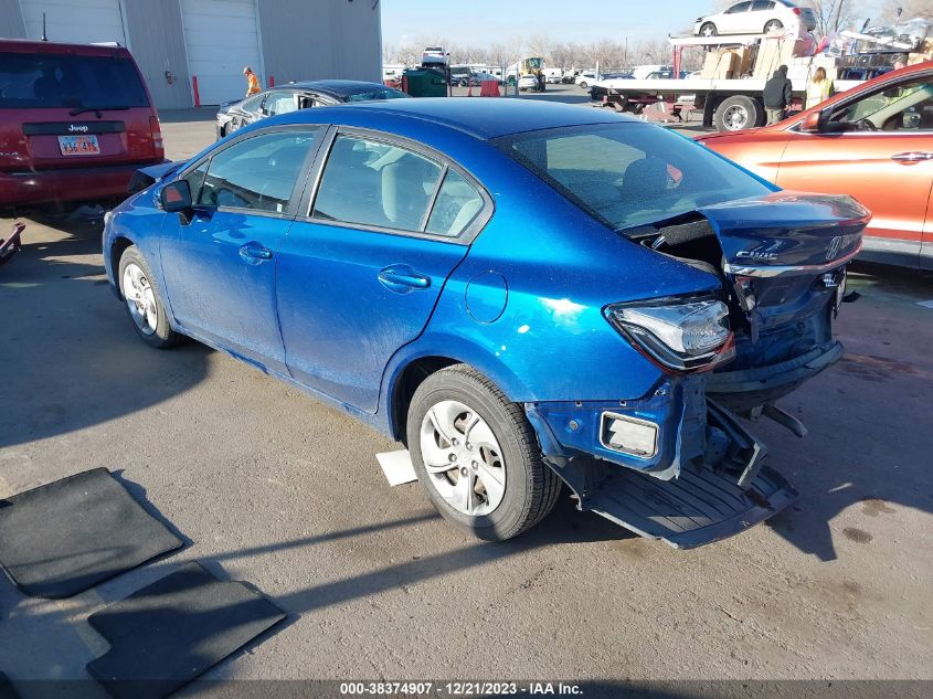 2014 HONDA CIVIC LX - 19XFB2F52EE247828