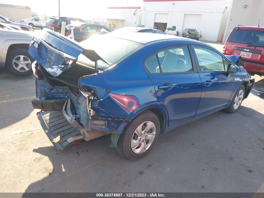 2014 HONDA CIVIC LX - 19XFB2F52EE247828