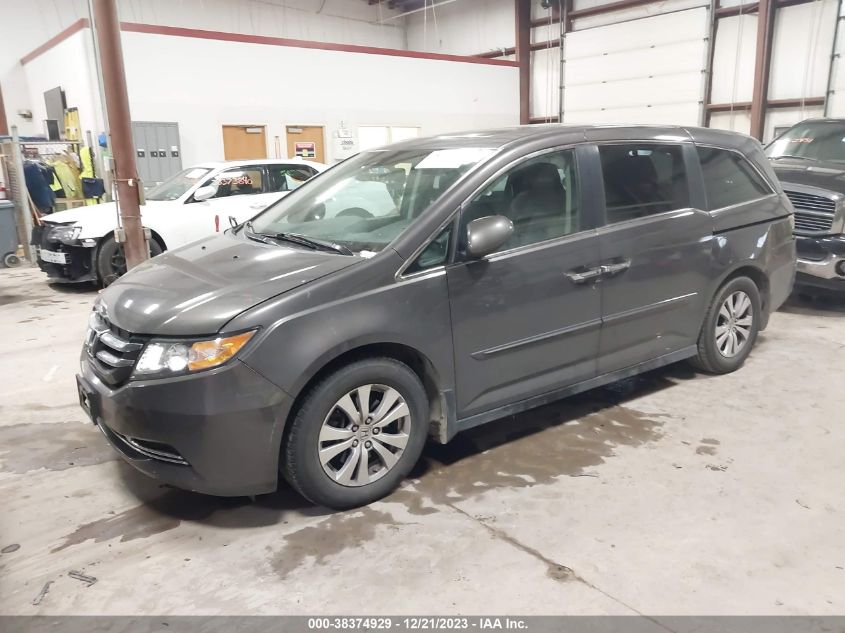 5FNRL5H63EB012611 2014 HONDA ODYSSEY, photo no. 2