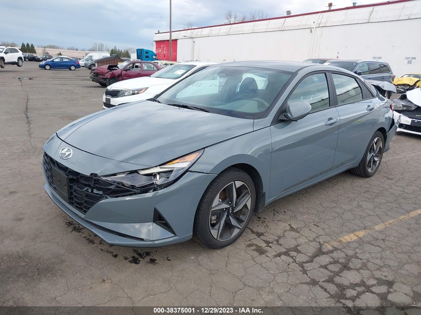 VIN KMHLS4AG7PU386862 2023 HYUNDAI ELANTRA SEL