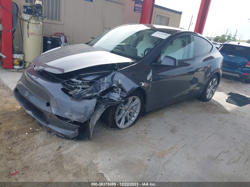 VIN 7SAYGAEE3PF932779 2023 TESLA MODEL Y