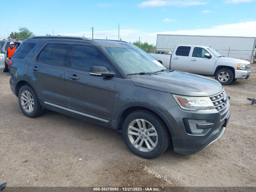 2016 FORD EXPLORER XLT - 1FM5K7D80GGD27178