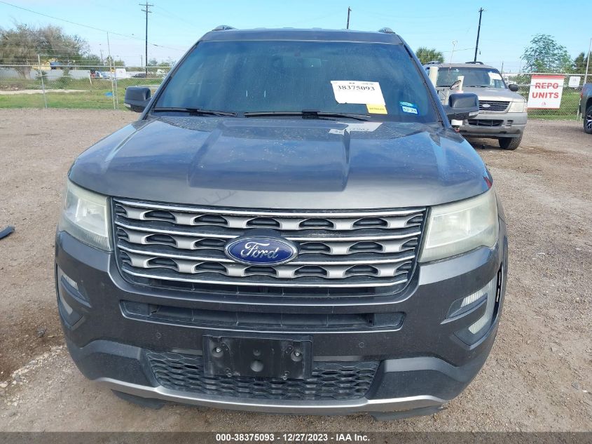 2016 FORD EXPLORER XLT - 1FM5K7D80GGD27178