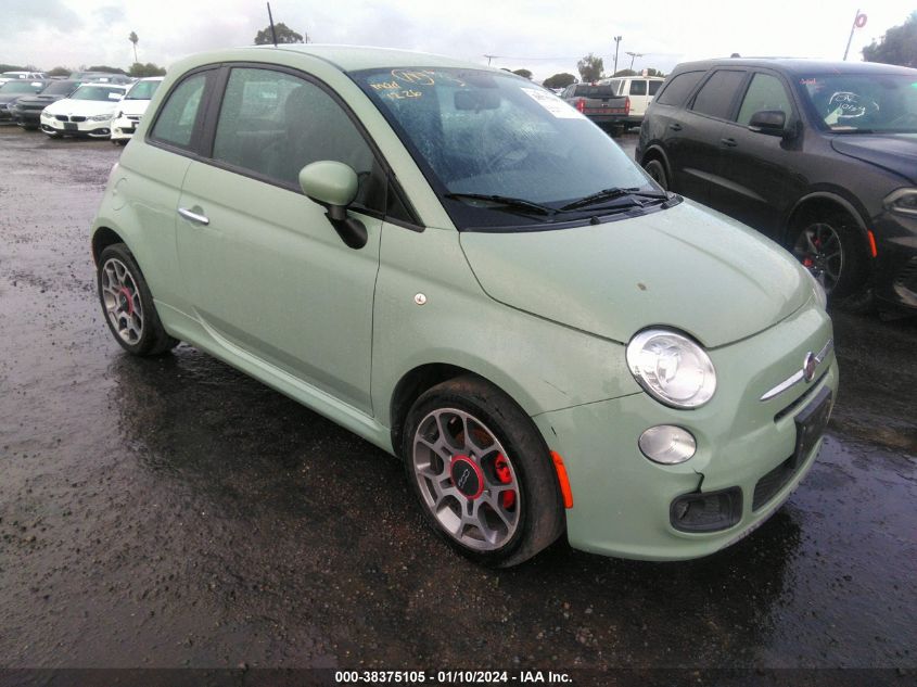 2013 FIAT 500 SPORT - 3C3CFFBR5DT667668