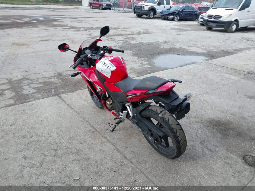 VIN MLHNC510XM5700641 2021 HONDA CBR300 R