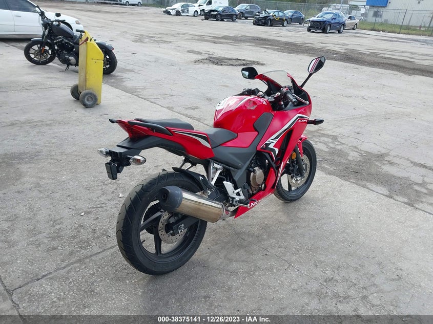 VIN MLHNC510XM5700641 2021 HONDA CBR300 R