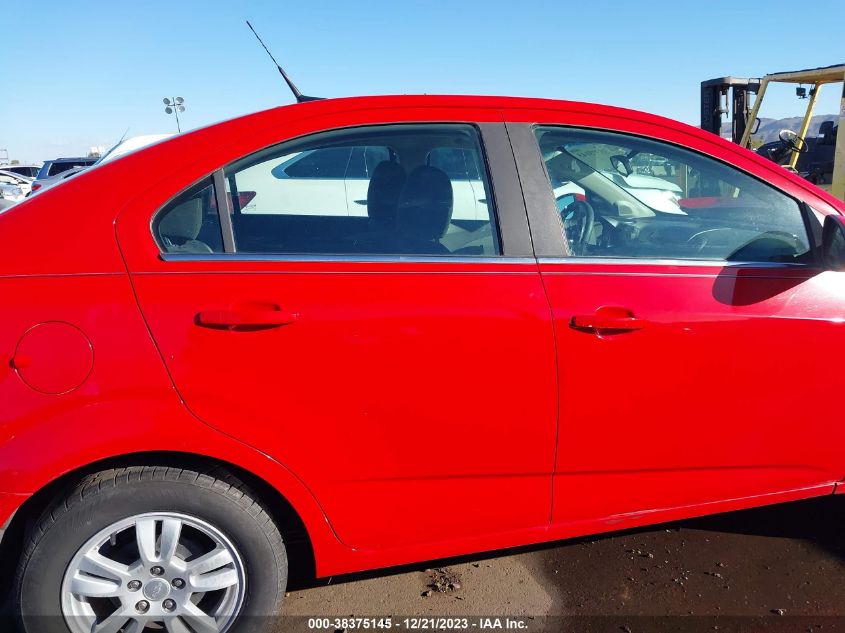 2013 CHEVROLET SONIC LT AUTO - 1G1JC5SH6D4194391