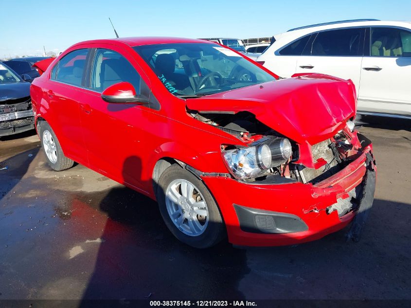 2013 CHEVROLET SONIC LT AUTO - 1G1JC5SH6D4194391