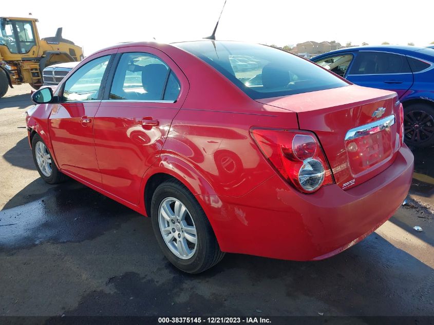 2013 CHEVROLET SONIC LT AUTO - 1G1JC5SH6D4194391