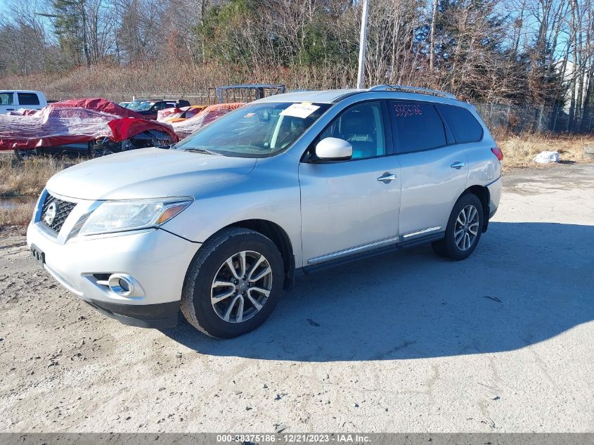 2014 NISSAN PATHFINDER SL - 5N1AR2MM3EC620586