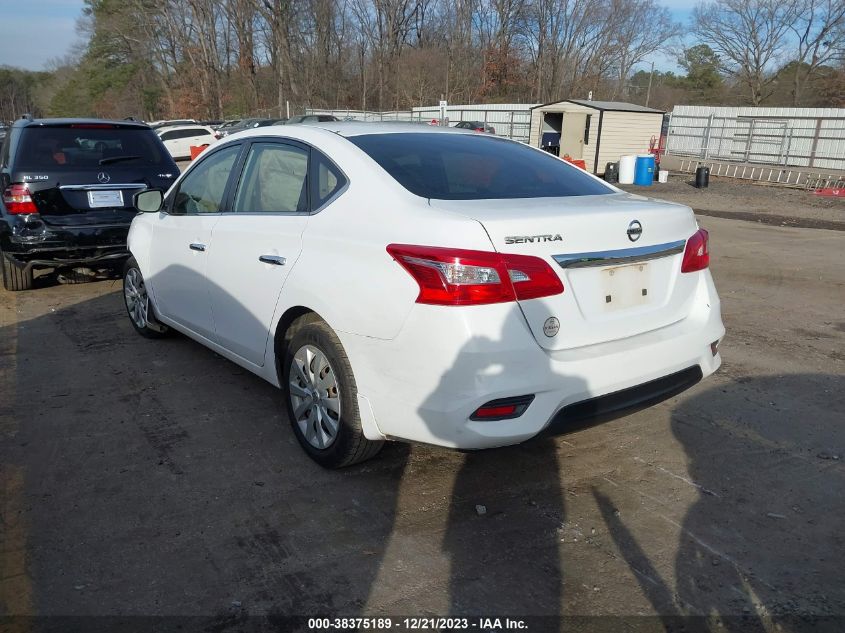 2017 NISSAN SENTRA S - 3N1AB7AP3HY244197