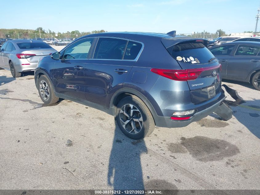 VIN KNDPM3AC7L7633670 2020 KIA SPORTAGE LX