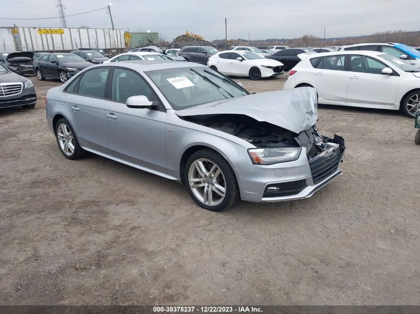 2016 AUDI A4 2.0T PREMIUM - WAUBFAFL8GN015211