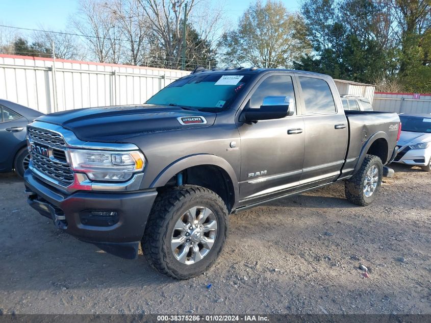 2019 RAM 2500 LIMITED  4X4 6'4 BOX - 3C6UR5SL3KG615465