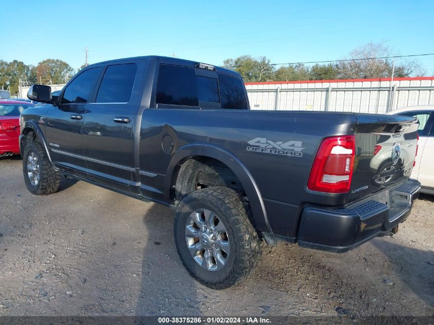 2019 RAM 2500 LIMITED  4X4 6'4 BOX - 3C6UR5SL3KG615465
