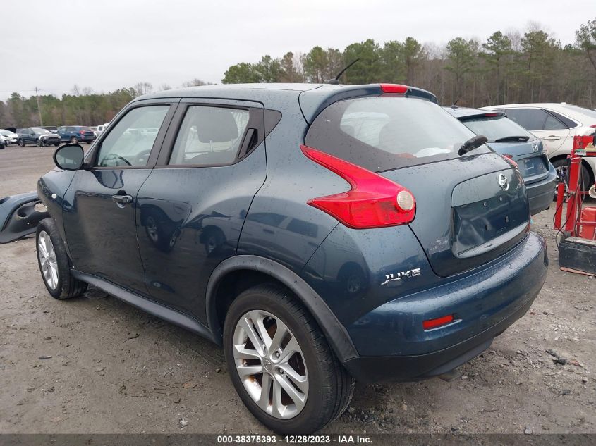 2013 NISSAN JUKE S/SV/SL - JN8AF5MR6DT212158