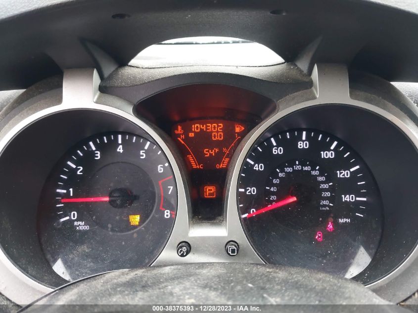 2013 NISSAN JUKE S/SV/SL - JN8AF5MR6DT212158