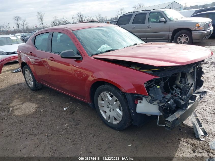 2014 DODGE AVENGER SE - 1C3CDZABXEN193696