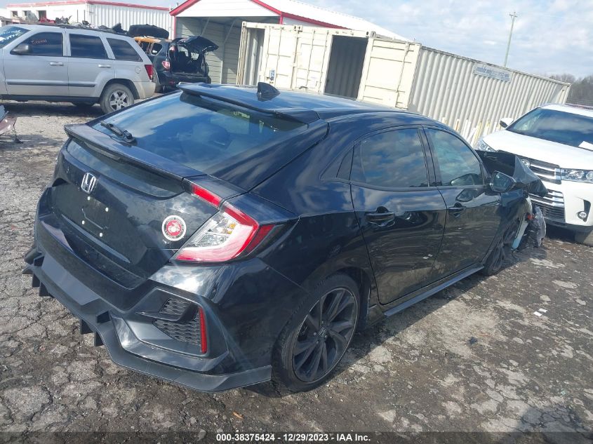 2018 HONDA CIVIC SPORT - SHHFK7H49JU228147