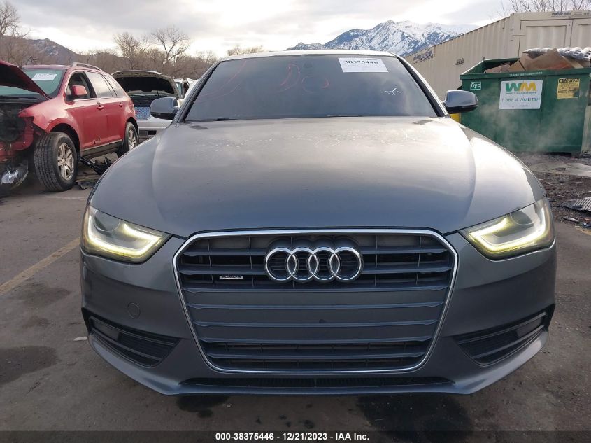 2013 AUDI A4 PREMIUM PLUS - WAUFFAFL0DA103044