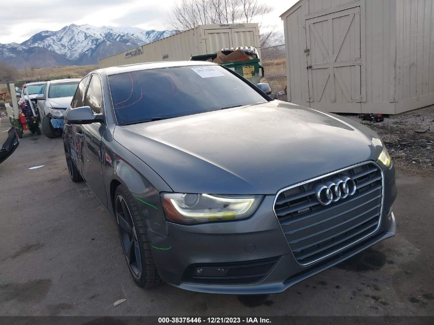 2013 AUDI A4 PREMIUM PLUS - WAUFFAFL0DA103044