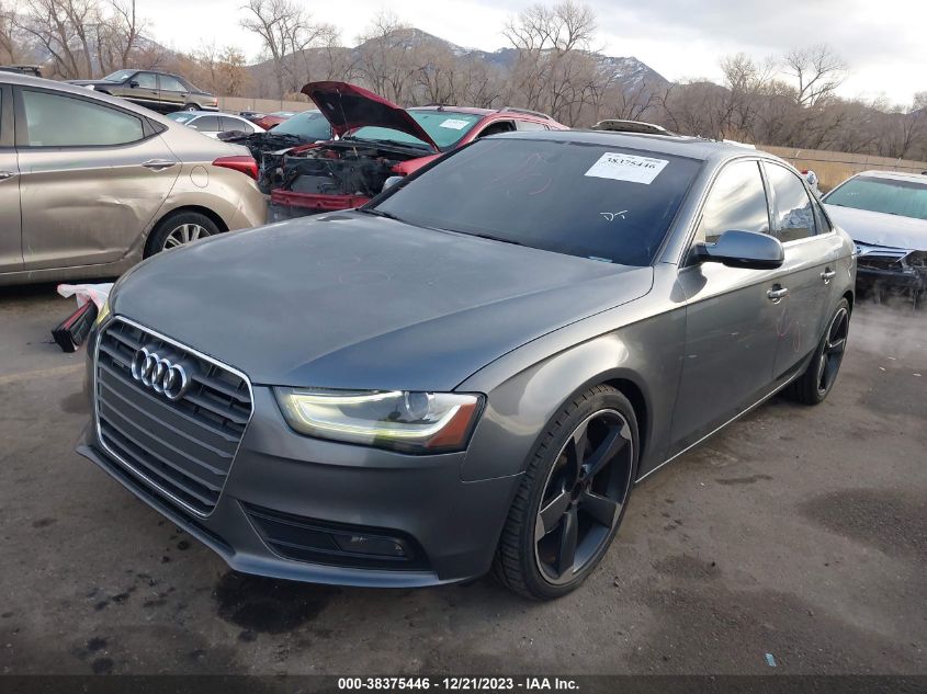 2013 AUDI A4 PREMIUM PLUS - WAUFFAFL0DA103044
