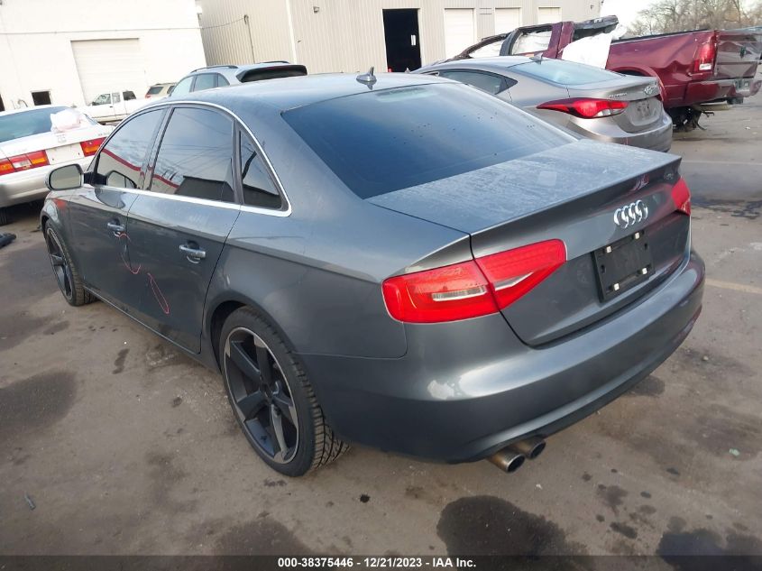 2013 AUDI A4 PREMIUM PLUS - WAUFFAFL0DA103044