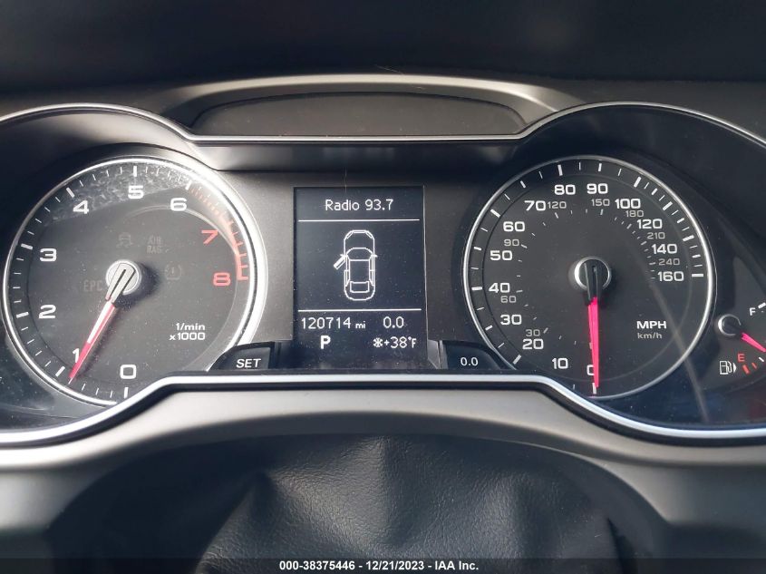 2013 AUDI A4 PREMIUM PLUS - WAUFFAFL0DA103044