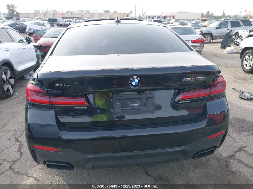 2021 BMW M550I XDRIVE WBA13BK03MCG19958