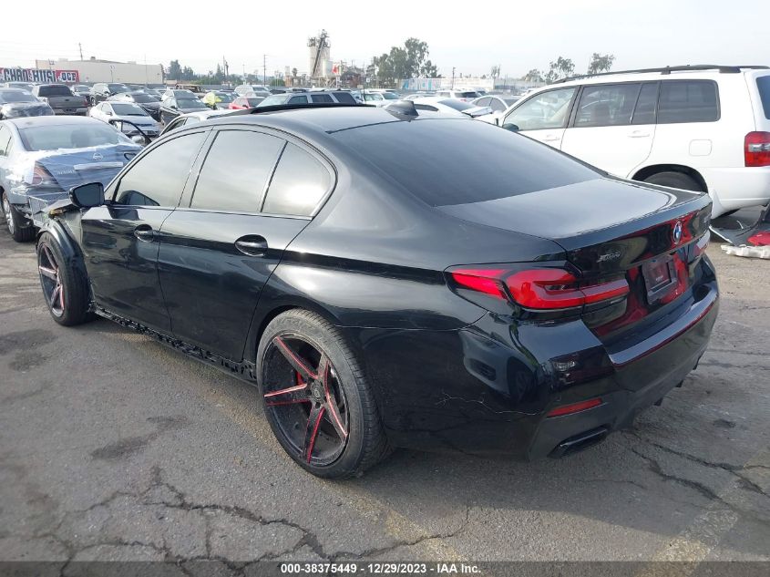 2021 BMW M550I XDRIVE WBA13BK03MCG19958