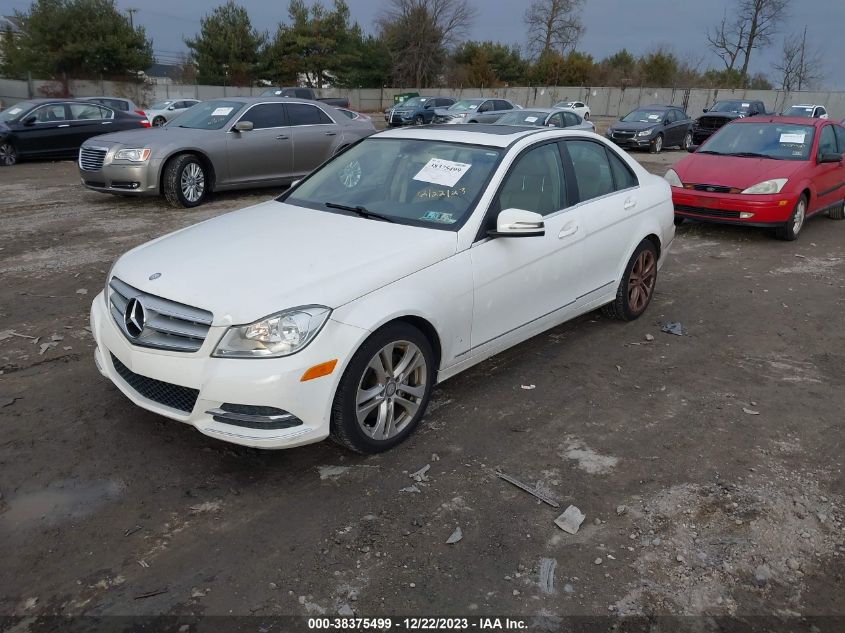 WDDGF8AB8DR291902 | 2013 MERCEDES-BENZ C 300