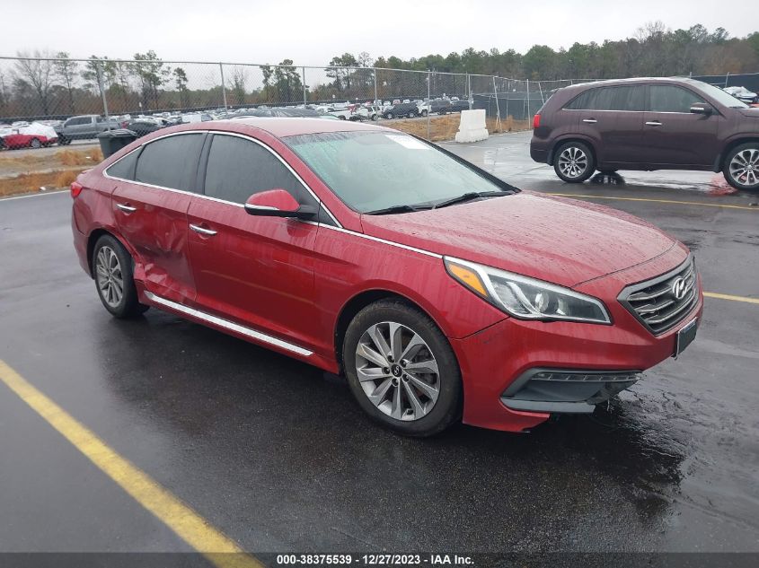 2015 HYUNDAI SONATA SPORT/LIMITED - 5NPE34AF2FH228987