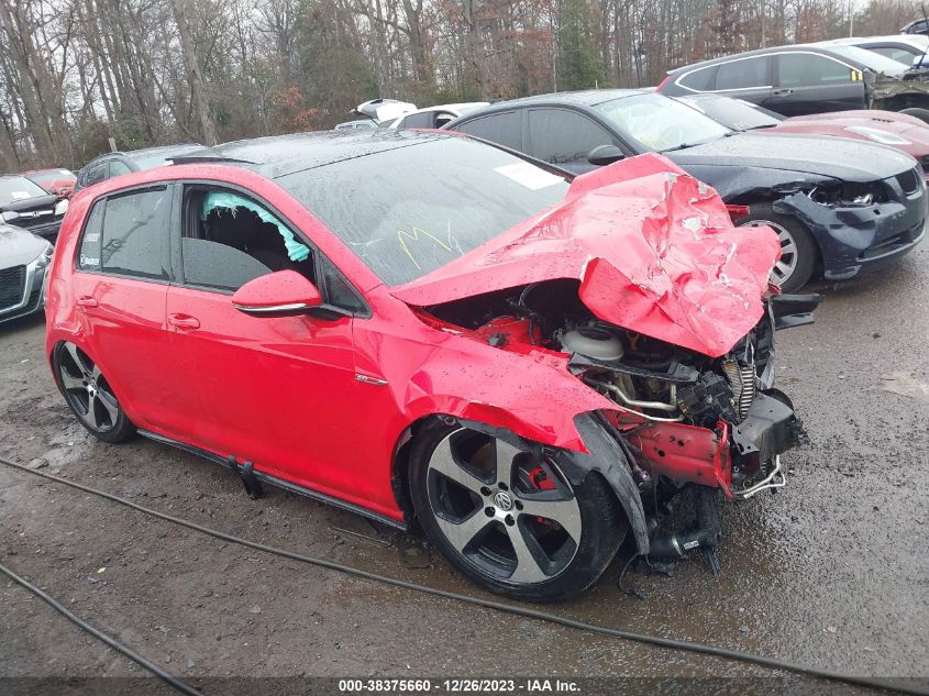 2015 VOLKSWAGEN GOLF GTI 2.0T AUTOBAHN 4-DOOR - 3VW5T7AU1FM026942