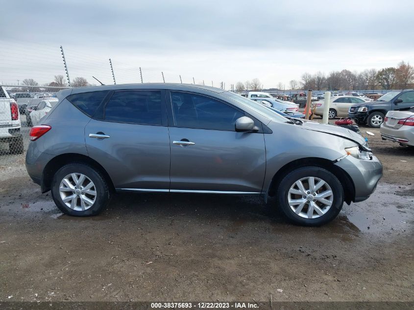 2014 NISSAN MURANO S - JN8AZ1MU3EW406053